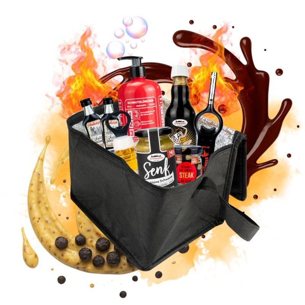 Grilltasche mit Schmutzlöscher