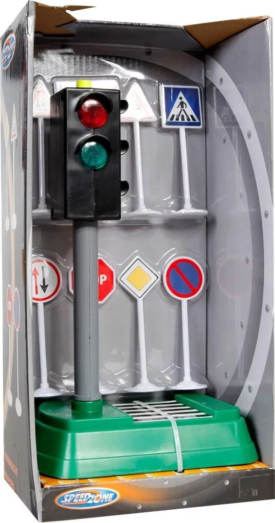 CL Feu de signalisation avec lumière et VZ 1 pièce pour chantier mobile