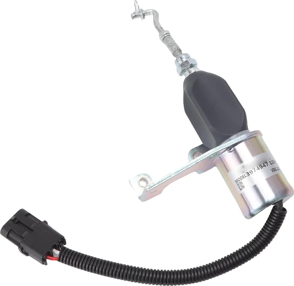 Coupure de carburant électrique 12V 3974947 pour moteur de pelle