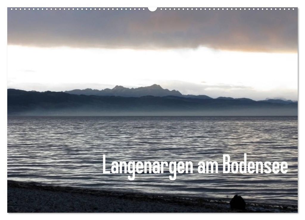2027 Langenargen am Bodensee (Wandkalender 2027 DIN A2 quer), CALVENDO Monatskalender