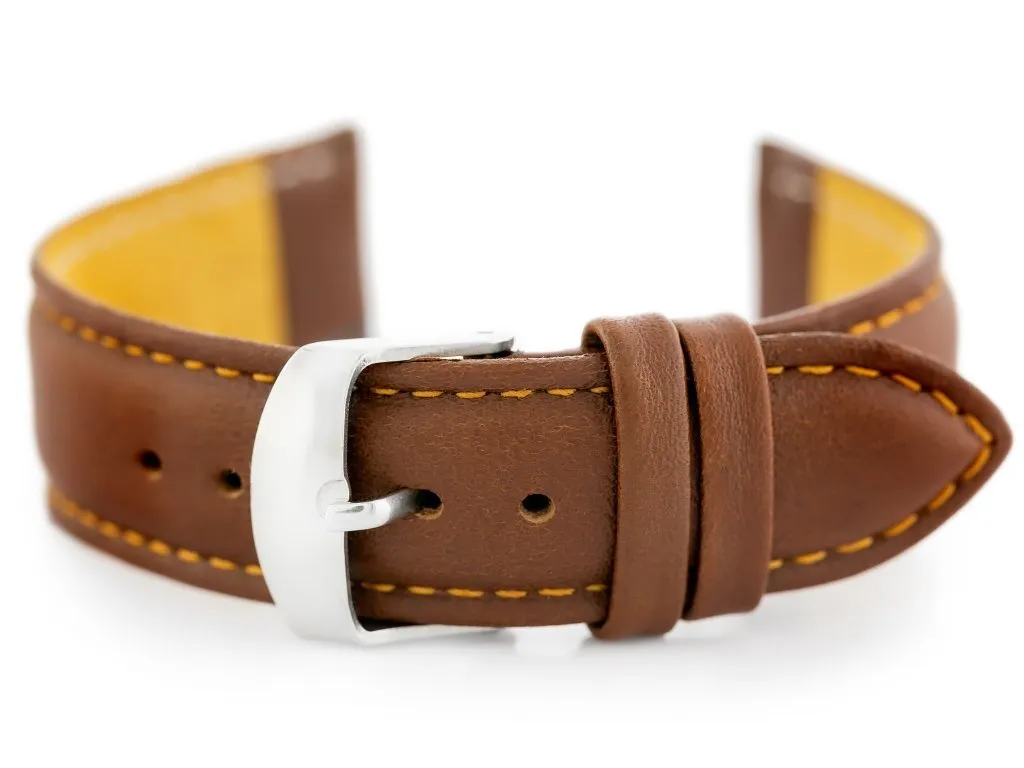 Upgrade Stile Orologio: Cinturino W83L Pelle Marrone 22mm - Must-Have