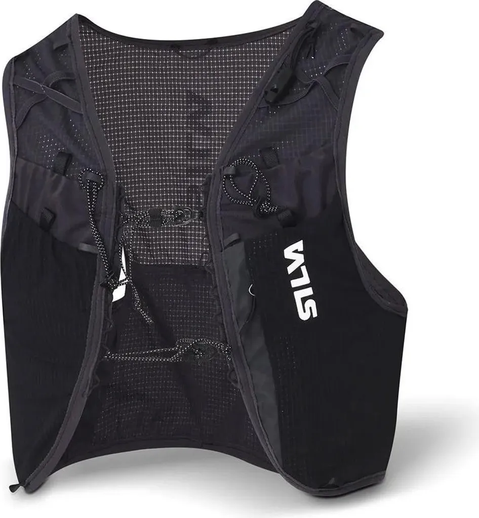 Gilet d'hydratation Silva Strive Fly Noir S pour trail et marathon