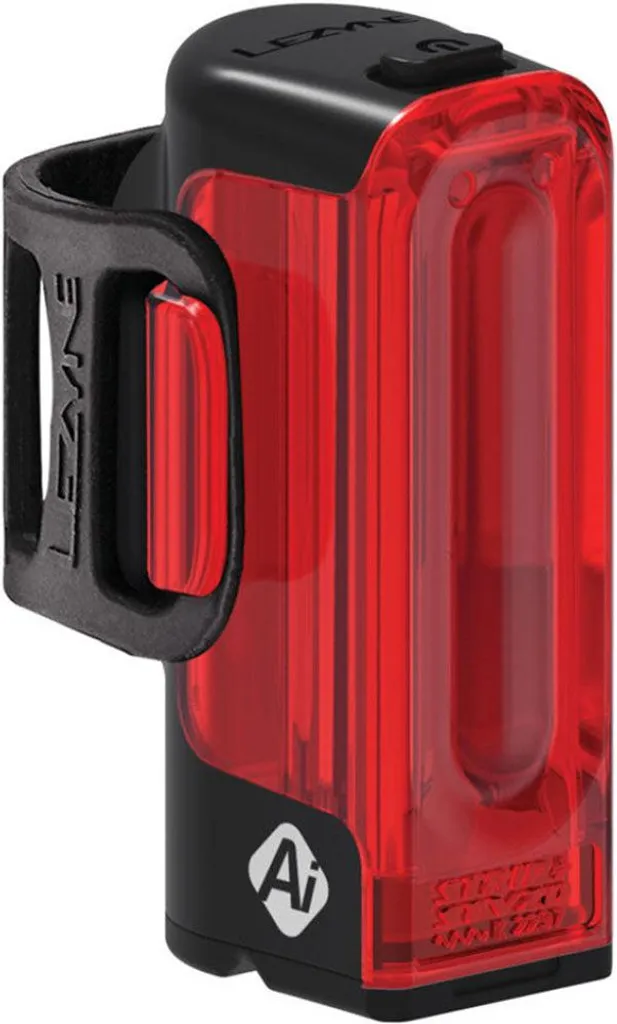 Feu Arrière Vélo Strip+ Ai Alert StVZO pour Sécurité Routière de Nuit