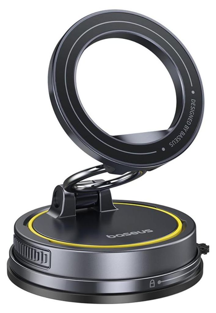Baseus VC2 Flex Magnetic Car Mount Suction Cup Black Produktbild 