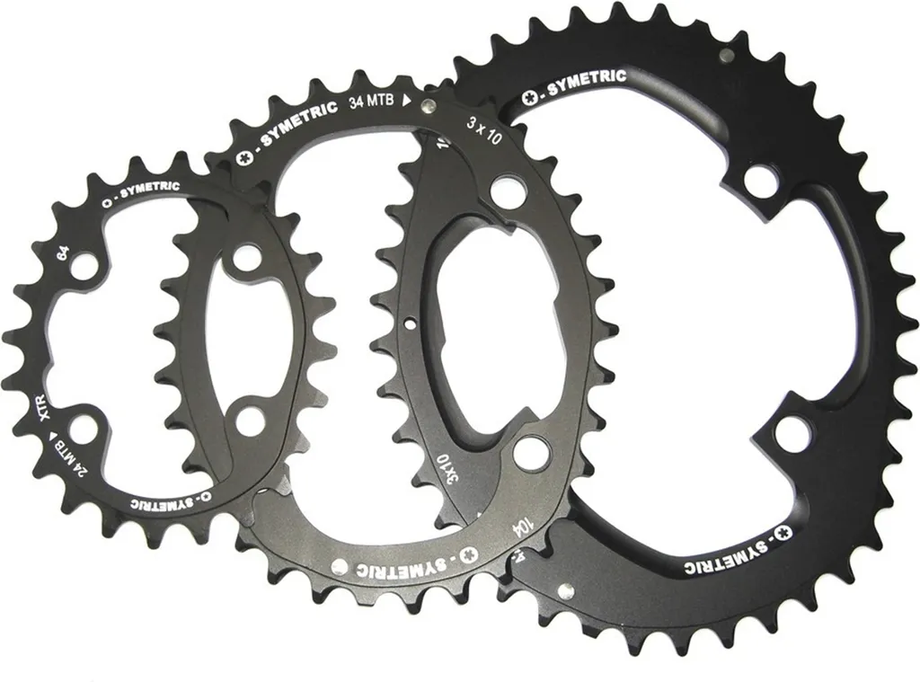 Améliorer le pédalage VTT avec les plateaux Stronglight Osymetric 3x10