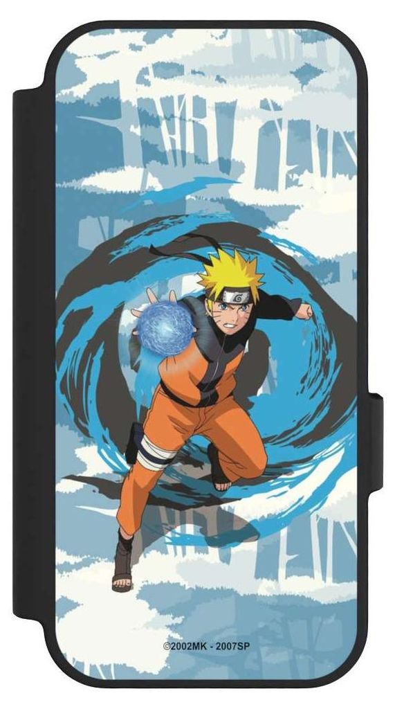 NIVOCASE Klapphülle für Google Pixel 10 Pro Handyhülle aus Kunst Leder NIVOflip schwarz Manga Naruto Shippuden Offizielles Lizenzprodukt