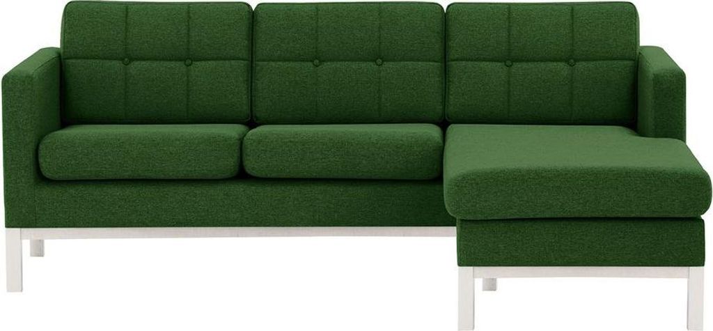 Rechtsseitiges Ecksofa Normann-Malmo 37-white