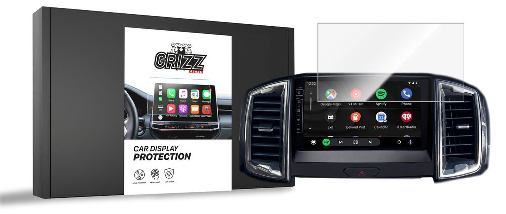 Keramische Autodisplayfolie für Ford Ranger 5 (2015-2023), Grizz Protector
