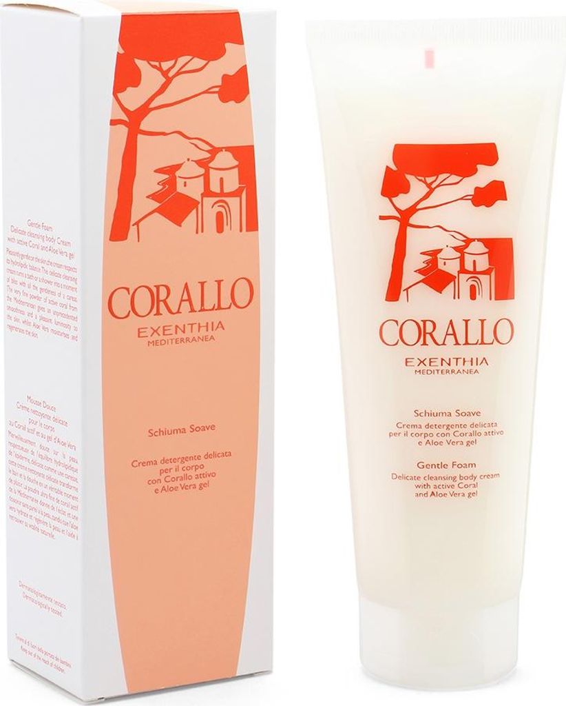 Corallo Soave Foam 250 ml – Exenthia Mediterranea Reinigungscreme