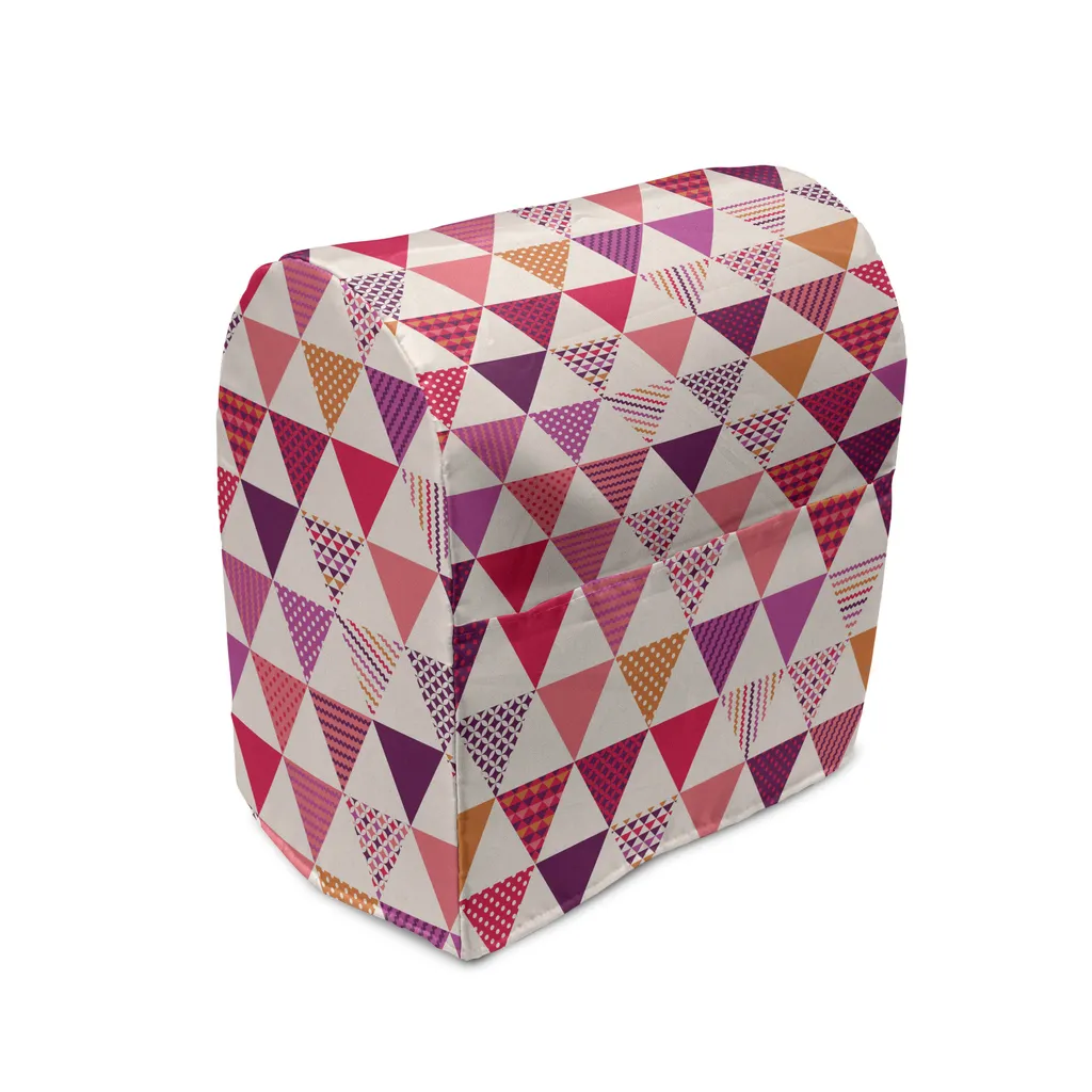 Housse de protection pour mixeur avec poches de rangement Rose Géo