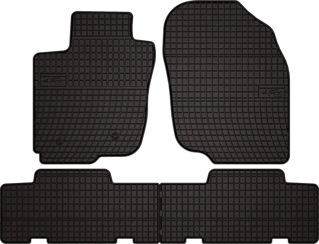 Kit 4 Tappetini Gomma Su Misura Toyota RAV4 III (2006-2013)