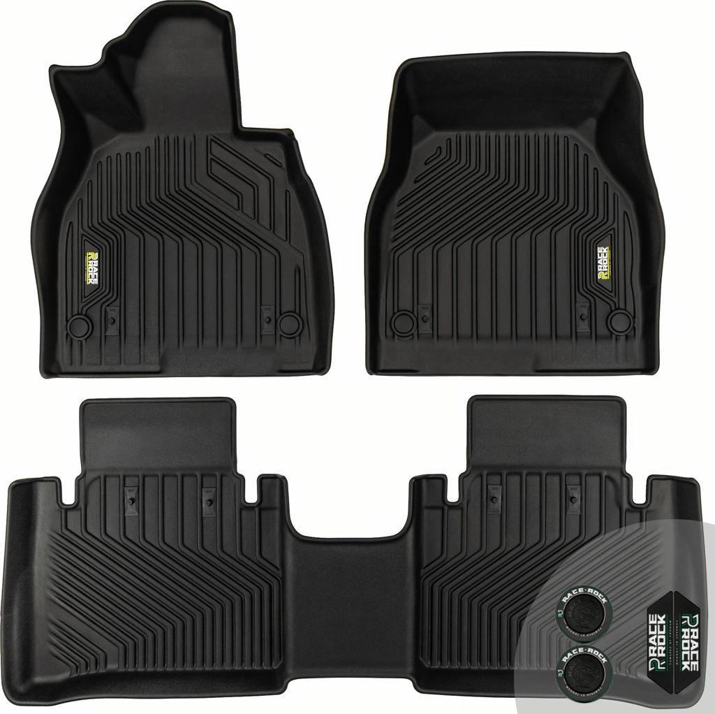 FROGUM Race Rock Autofussmatten 2in1 TPE + Velours für Mercedes-Benz EQS V297 ab 2021