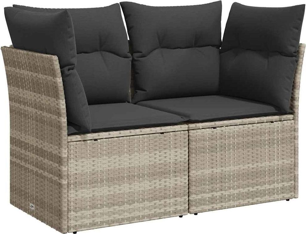 VidaXL 366192, 2 siedz., Ciemny Szary, 110 kg, 1240 mm, 620 Zdjęcie produktu 