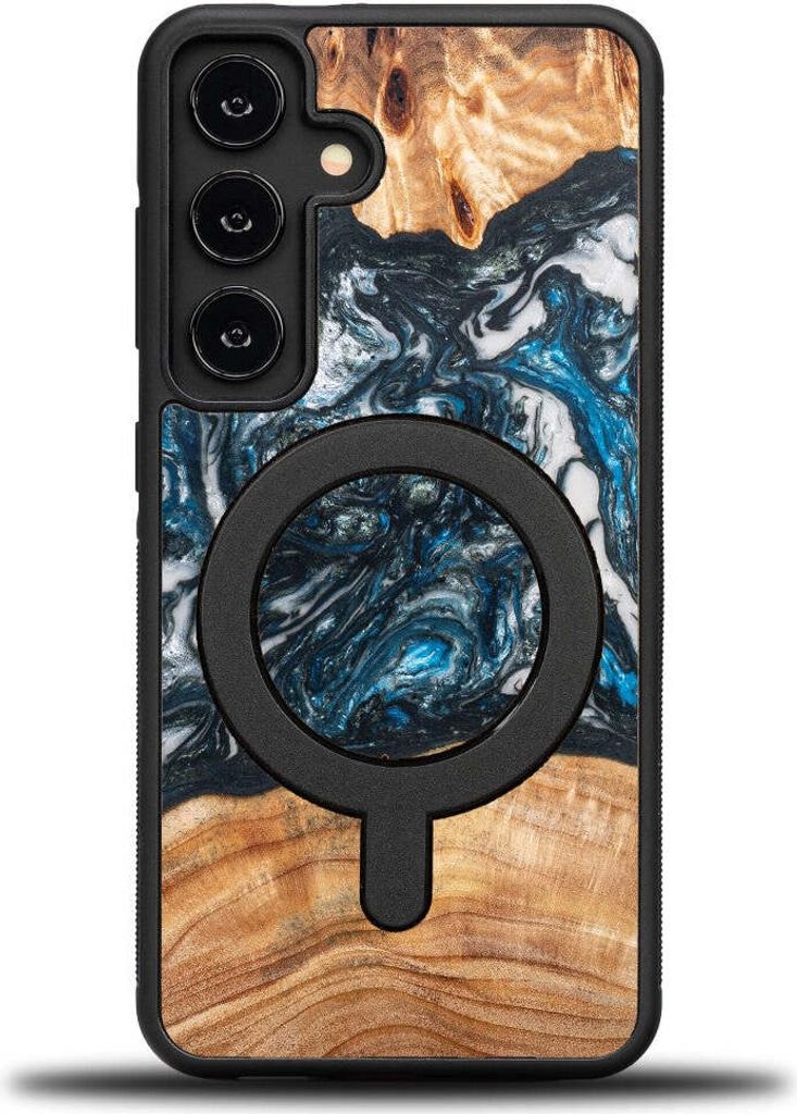 Bewood Unique Case für Samsung Galaxy S25 - Planeten - Erde mit MagSafe