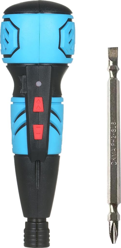 Akku-Schraubendreher, USB-wiederaufladbarer Mini-Elektroschrauber, tragbarer Handschrauber mit LED-Licht