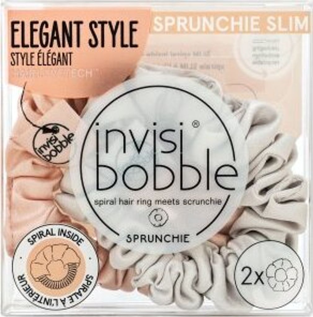 InvisiBobble Sprunchie Slim Bella Chrome Duo Haargummi