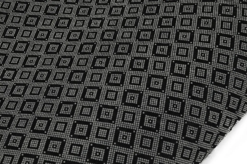 Tapis de bain en velours multicolore haute absorption - Modèle Hello - 8