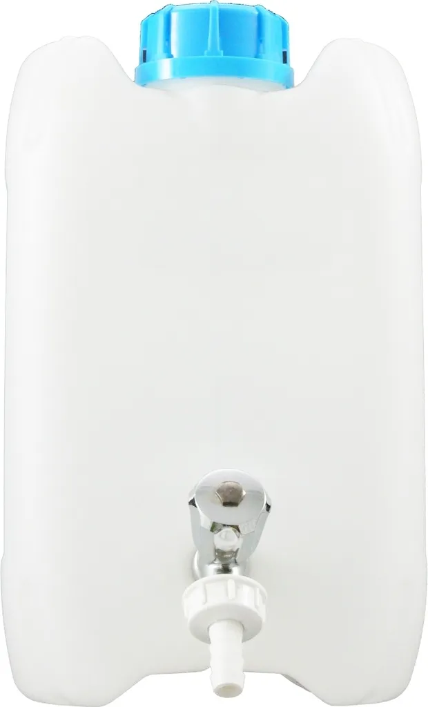 Bidon d'eau avec robinet 20L - Réservoir portable en PEHD qualité alimentaire