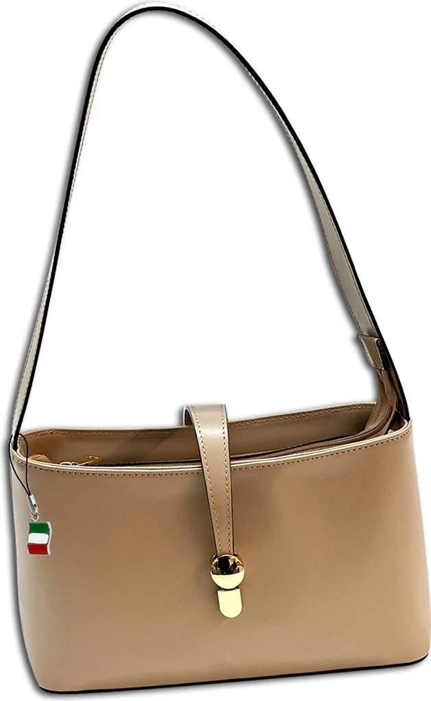 Sac Bandoulière Cuir Beige Florence - Fini les Sacs Lourds et Encombrants