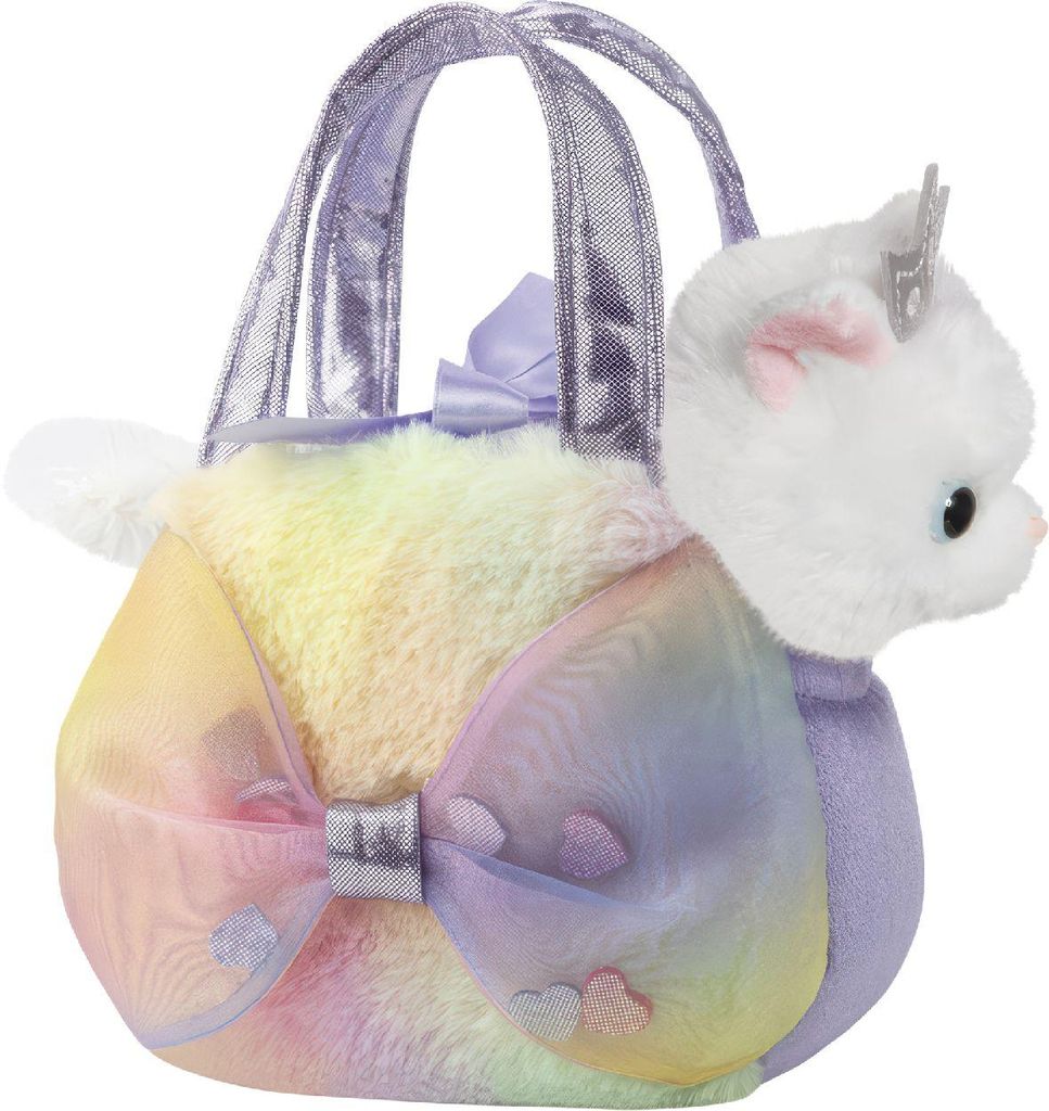 AURORA Fancy Pals plush toy cat in a bag, 20 cm Image du produit 