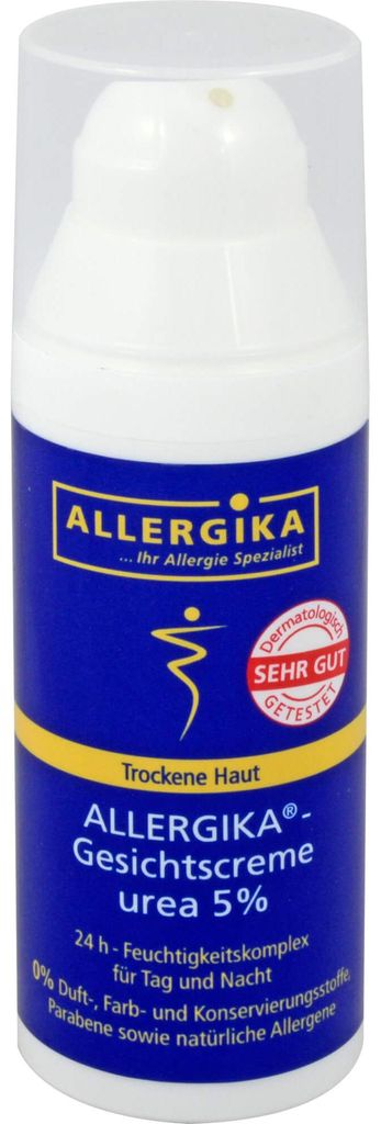 Crema viso ALLERGIKA urea 5% per pelli secche, 50 ml crema Immagine del prodotto 