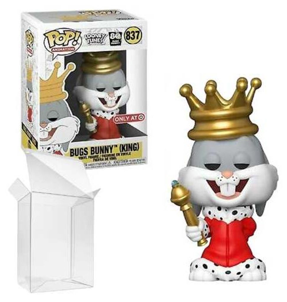 Funko Pop! Animation: Looney Tunes - Bugs Bunny (King) #837 Target Exclusive