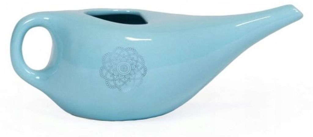 Neti Pot con Mandala aqua Immagine del prodotto 