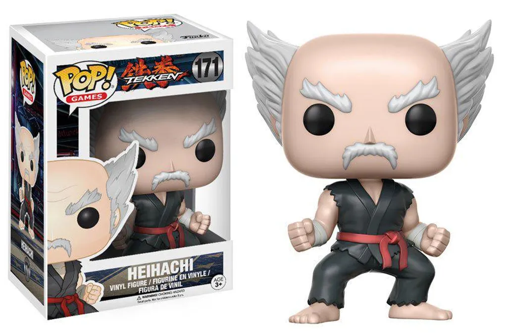 Funko POP Games Tekken Heihachi Cadeau Idéal pour Setup Gaming et Bureau
