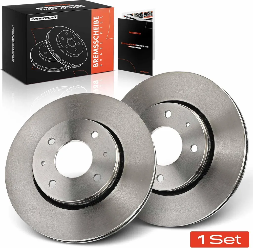 Frankberg 2x Disques de Frein Avant pour Mitsubishi Carisma et Volvo S40