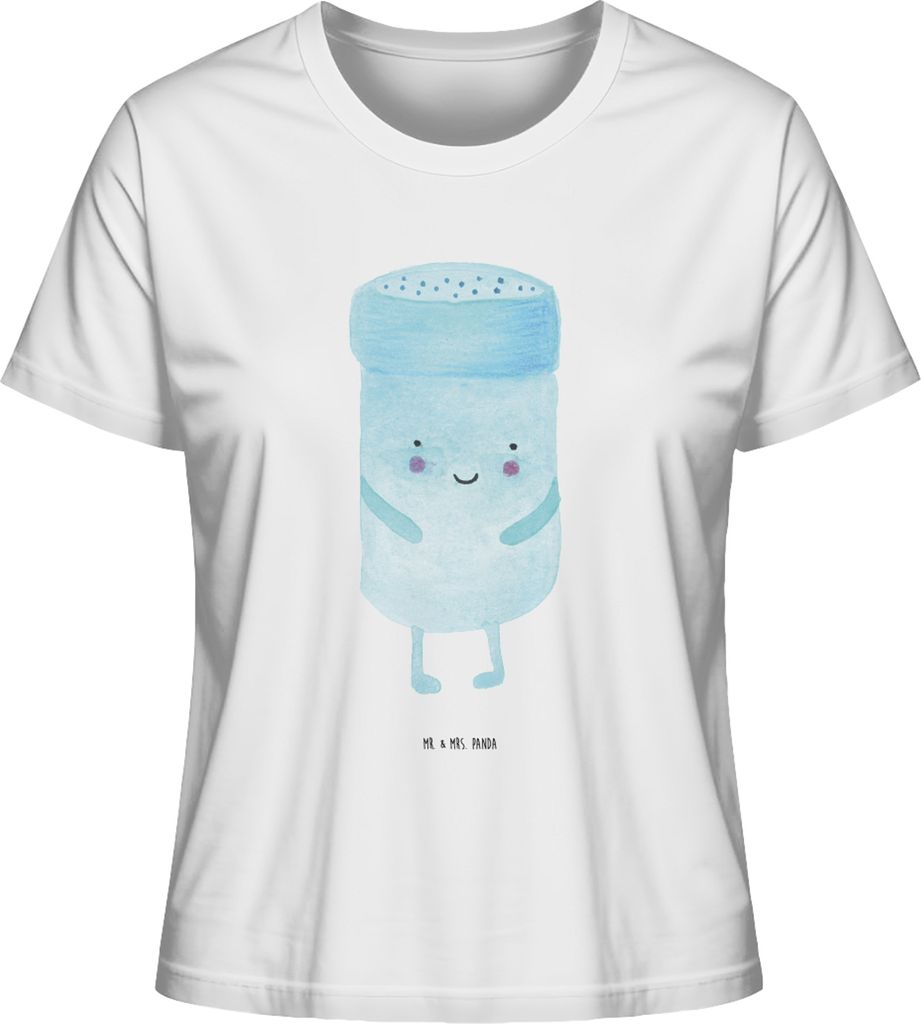 Mr. & Mrs. Panda Damen T-Shirt Beste Freunde Salz Größe S - Weiß - Geschenk, shirt, Sommershirt, Lustige Sprüche, Oberteil, Fehlende Keywords, ...