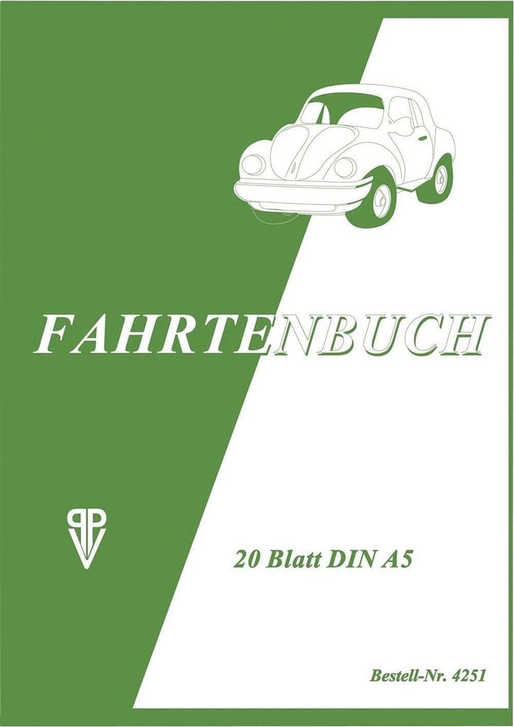 PVP Penig 4251 Diario di bordo per auto A5 20 pagine Immagine del prodotto 