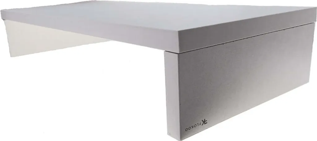 Supporto per Monitor Bianco 50x20x8 cm | Rialzo Ergonomico Scrivania