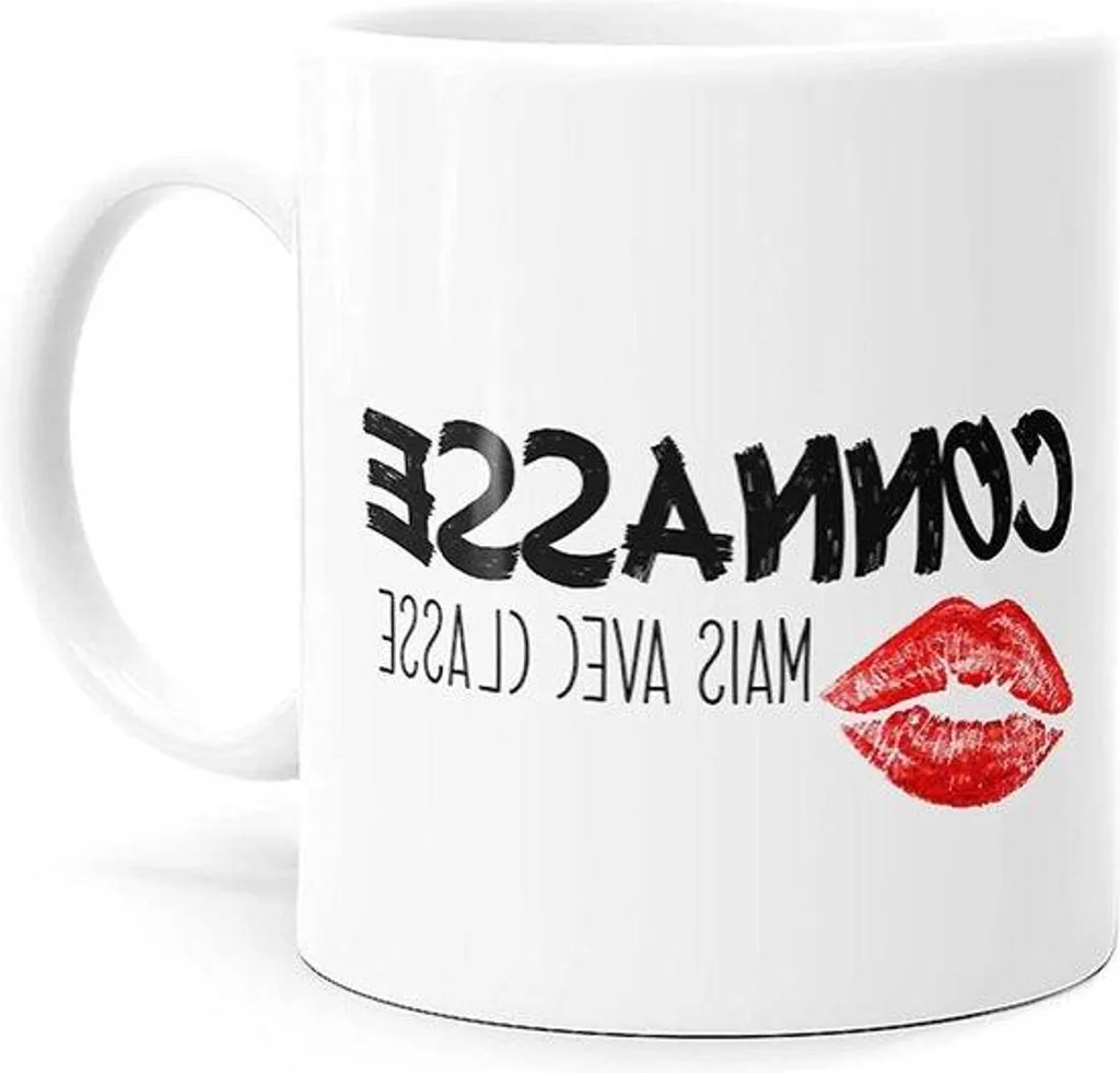 Mug dinosaure The Smile : tasse originale avec messages drôles et humour