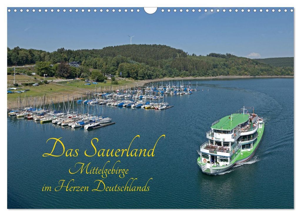 Das Sauerland - Mittelgebirge im Herzen Deutschlands (Wandkalender 2027 DIN A3 quer), CALVENDO Monatskalender