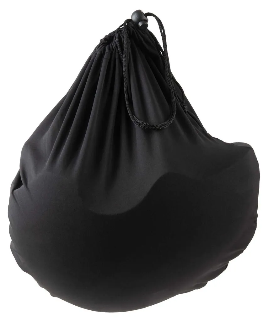 Casque de cyclisme urbain HUDORA noir réglable pour homme et femme