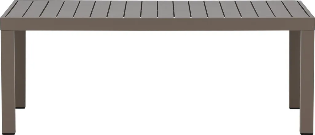 Table basse Copacabana 70x120cm brun foncé style exotique chic
