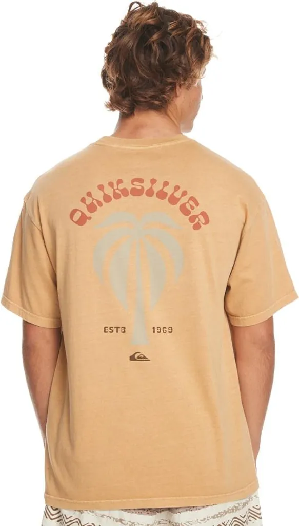 Maglietta Quiksilver QSBLOOM Giallo Senape Taglia S - Fashion Surf - 3