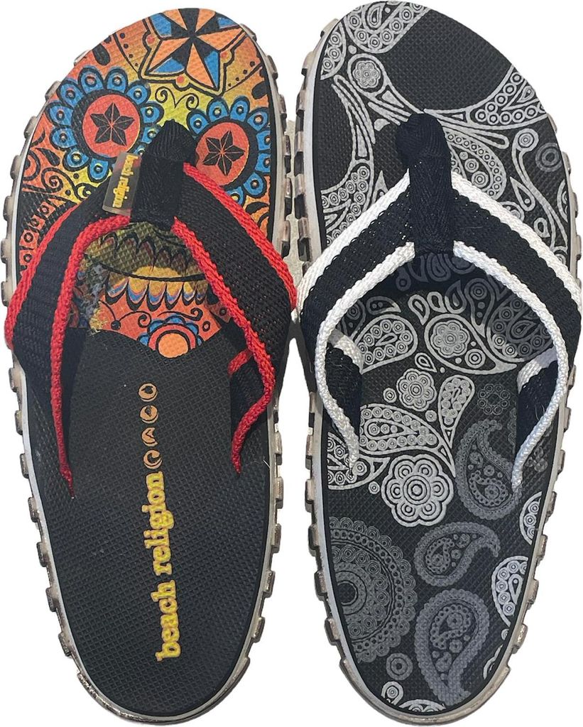 Beach Religion Skulls Zehentrenner Badeschuhe Badelatschen Produktbild 