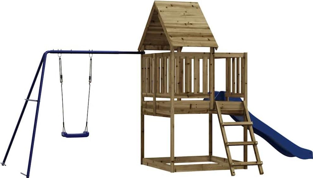 vidaXL Spielturm Imprägniertes Kiefernholz