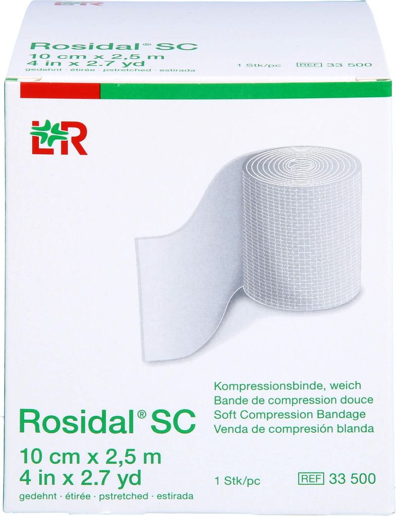 Rosidal SC Kompressionsbinde weich 10cmx3,5m, 1 St BIN
