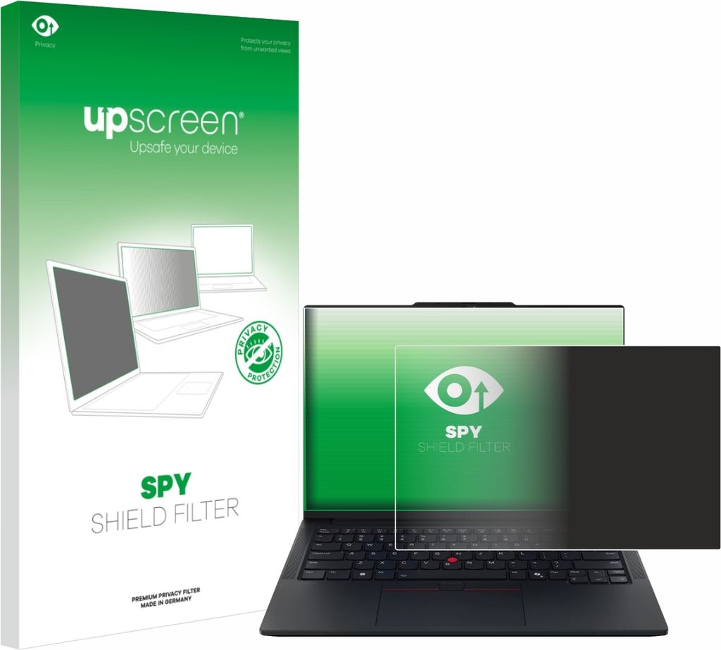 upscreen Blickschutzfilter für Lenovo ThinkPad E14 Gen 7 Anti-Spy Privacy Filter Sichtschutz Blaulicht-Schutz