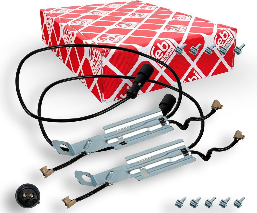 FEBI BILSTEIN Warnkontaktsatz Bremsbelagverschleiß 174826 Hinten 777mm 0,075kg