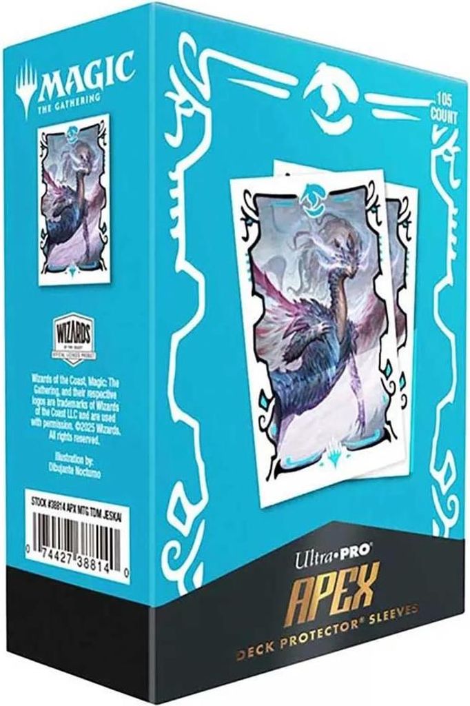 105 Ultra Pro Apex Sleeves - Tarkir: Dragonstorm (66x91mm) Produktbild 