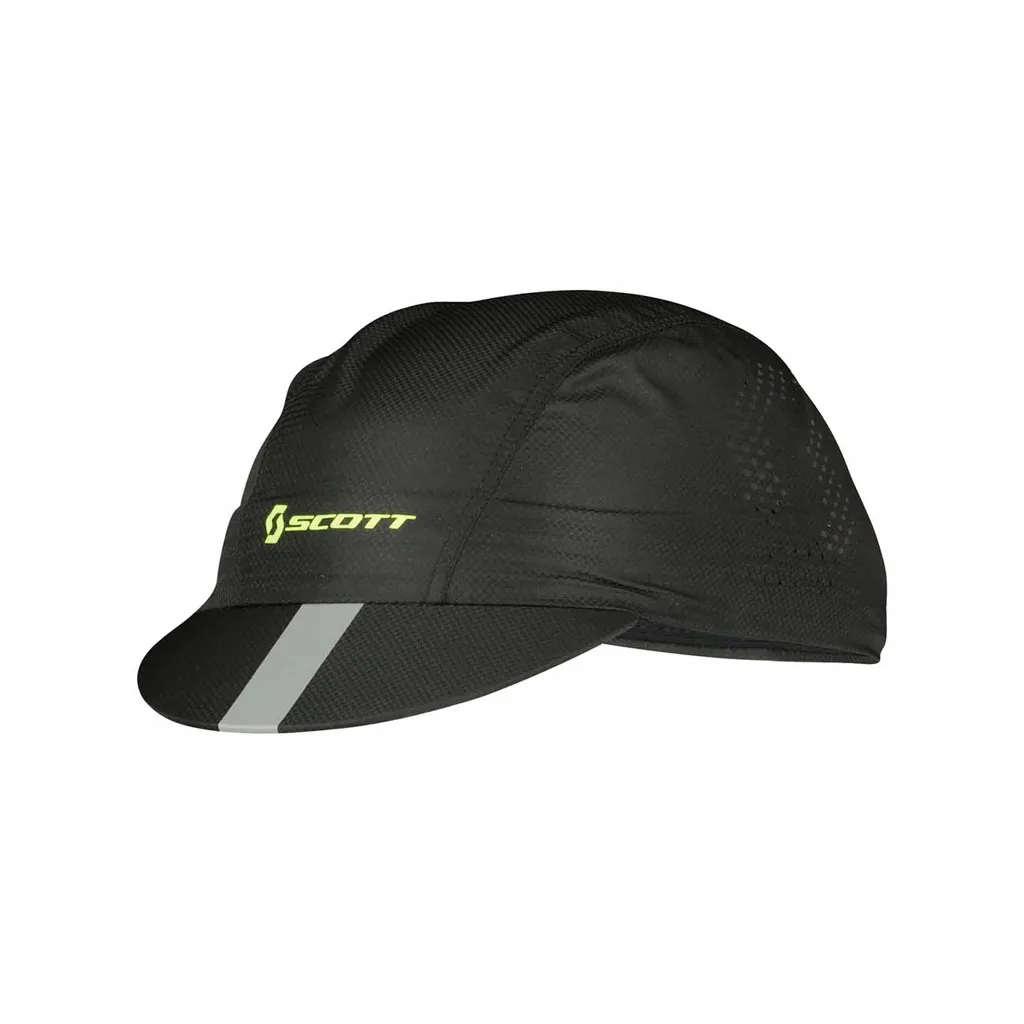 Casquette Scott Performance Noir Homme avec tissu technique et léger