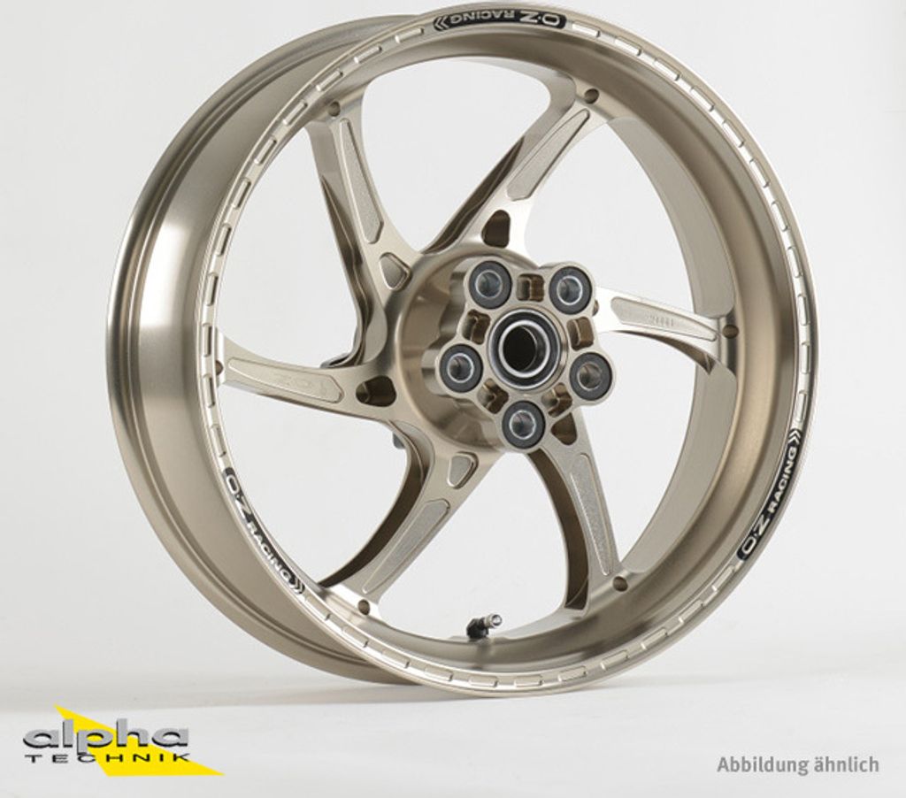 OZ Gass RS-A Felgen titanfarben GSX-R750 C4