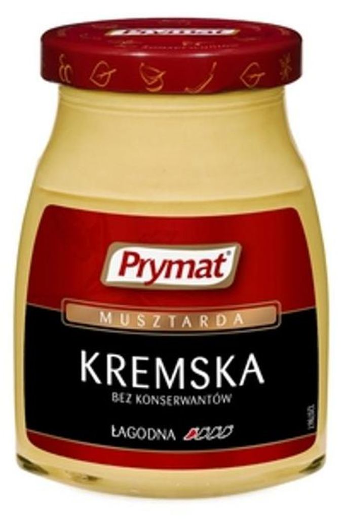 Prymat Musztarda kremska 185 g Zdjęcie produktu 
