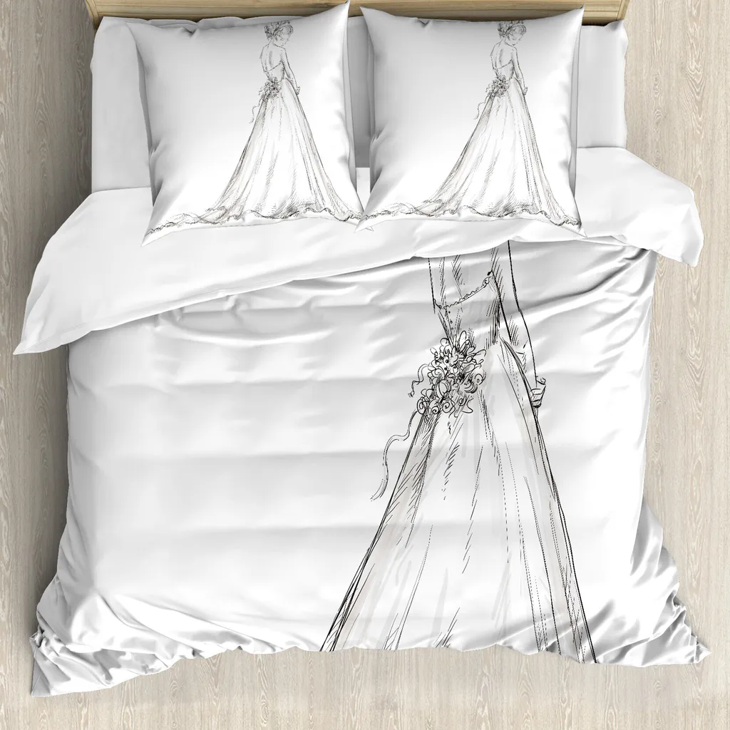 Set Copripiumino Matrimoniale ABAKUHAUS Principessa Luxury Soft