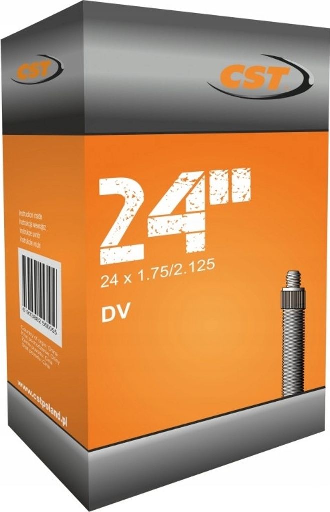 CST Schlauch 24 x 1.75/1.95/2.125 DV FAHRRAD Produktbild 