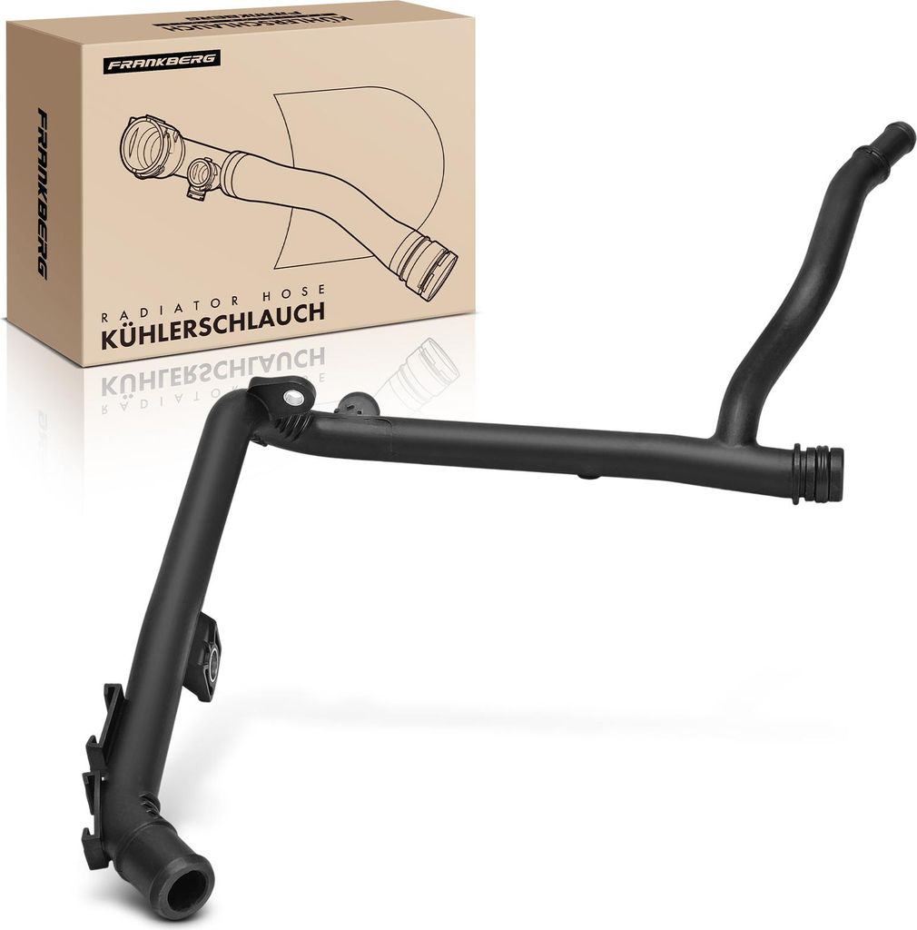 Frankberg 1x Kühlerschlauch Kühlwasserschlauch für VW Golf Plus VI Polo Passat Jetta III Skoda Fabia II
