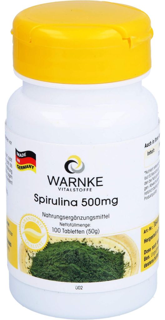 Spirulina 500 tablet 100 St Obrázek produktu 